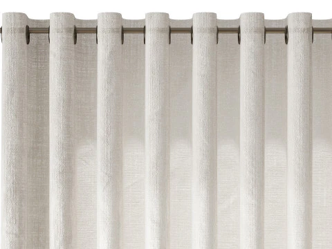 Curtains 25 3D Model