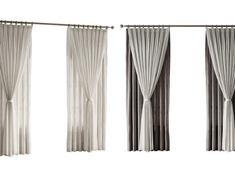 Штори 26 3D Модель