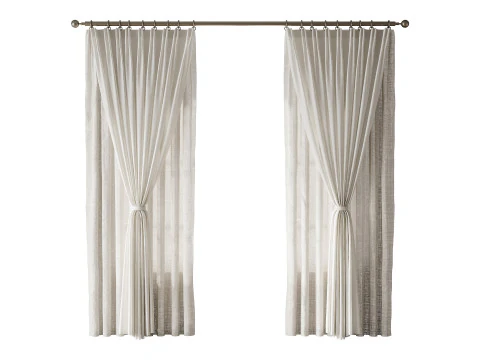Cortinas 26 Modelo 3D