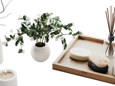 Set decorativo 011 Modello 3D