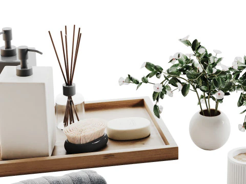 Set decorativo 011 Modello 3D