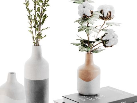 Zestaw dekoracyjny 014 Model 3D