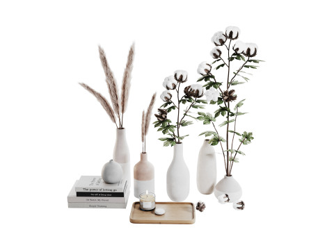 Decoratieset 017 3D Model