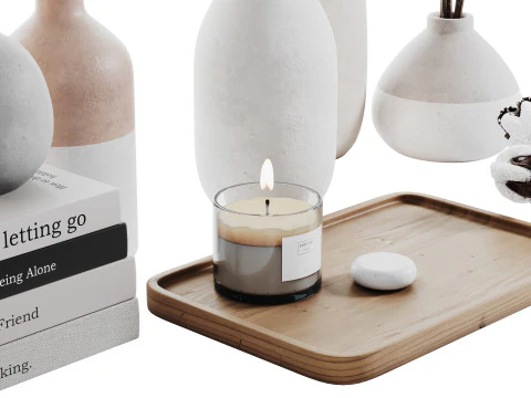 Decorative Set 017 3D Model