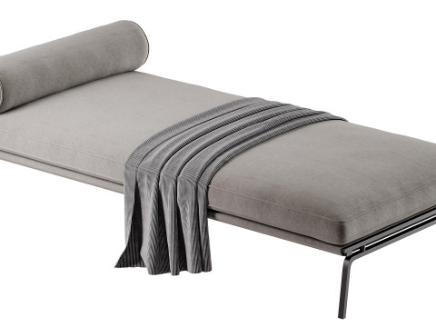 패브릭 데이베드 3D 모델