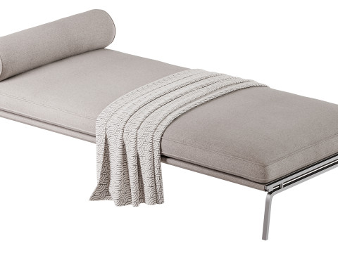 패브릭 데이베드 3D 모델