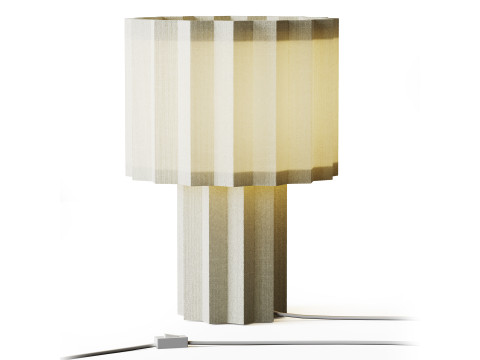 Volksvorm voor Orsjo Belysning Plisse tafellamp 3D Model