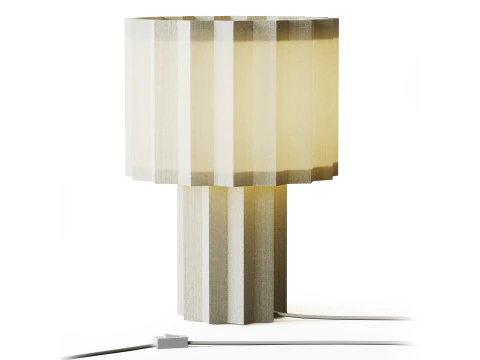 Orsjo Belysning Plisse テーブルランプ Folkform 3Dモデル