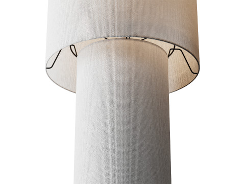 Foscarini untuk Lampu Lantai Pipa Diesel Model 3D