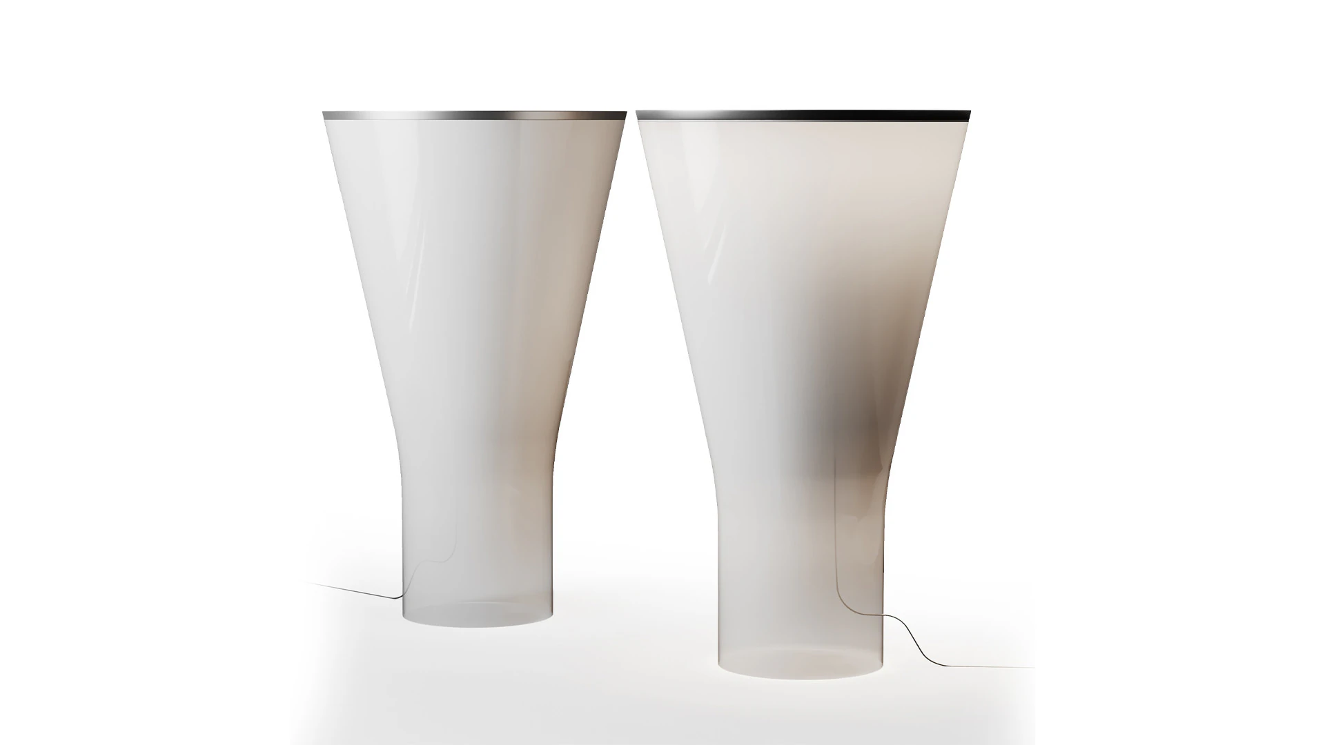 Foscarini Soffio Table Lamp 3D Model .c4d .max .obj .3ds .fbx .stl .blend 