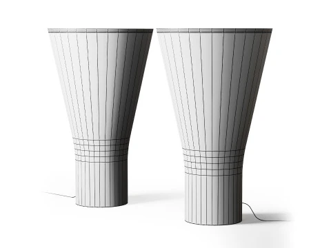 Foscarini Soffio Table Lamp 3D Model