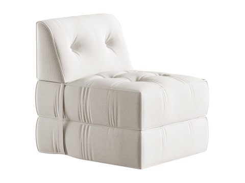 Poltrona letto senza struttura Modello 3D