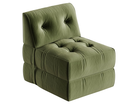 Poltrona letto senza struttura Modello 3D