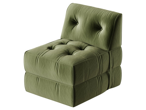 Poltrona letto senza struttura Modello 3D