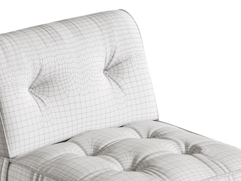 Poltrona letto senza struttura Modello 3D