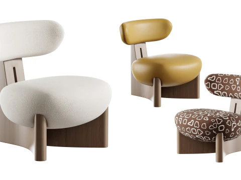 Poltrona Gobi Modelo 3D