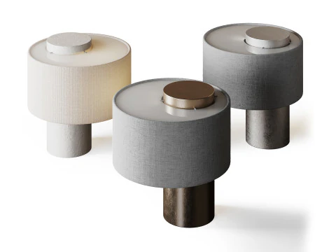 Candeeiro de mesa Bobo para m&oacute;veis HMD Modelo 3D