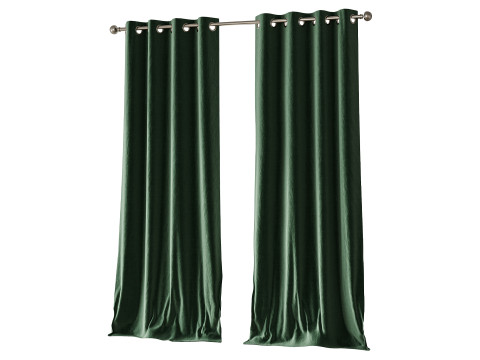 Rideaux occultants personnalisés Japandi Modèle 3D