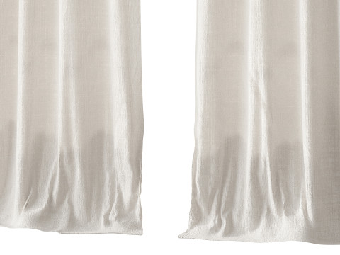 Rideaux occultants personnalisés Japandi Modèle 3D