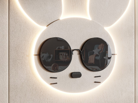 Panel-de-pared-para-niños-01 Modelo 3D