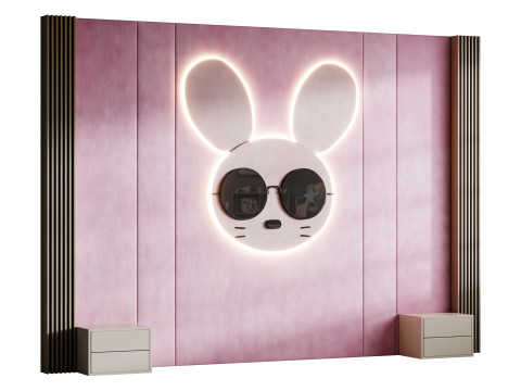 Panel-de-pared-para-niños-01 Modelo 3D