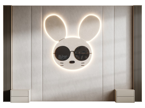 Panel-de-pared-para-niños-01 Modelo 3D