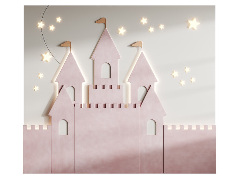 Дитяче настінне панно 2 3D Модель