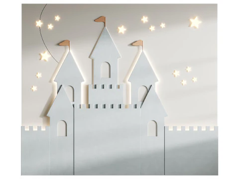 Kids wall panel 2 3D Model