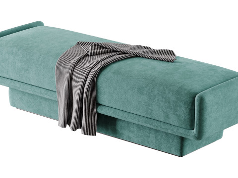 Lilas Bench 01 3D Model