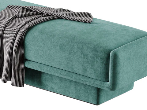 Lilas Bank 01 3D Modell