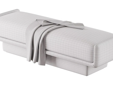 Lilas Bank 01 3D Modell