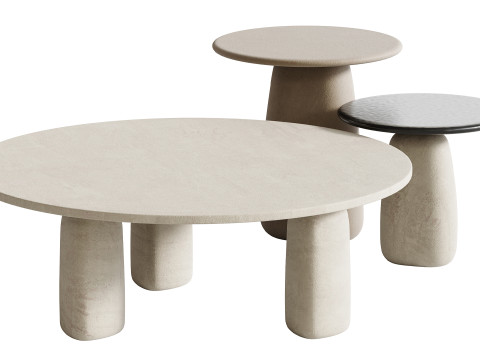 Meja Kopi Strata Model 3D