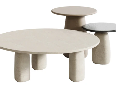 Stoliki kawowe Strata Model 3D