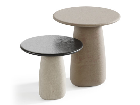 Meja Kopi Strata Model 3D