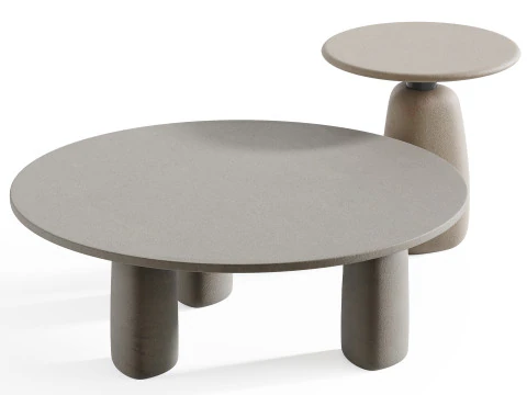 Stoliki kawowe Strata Model 3D