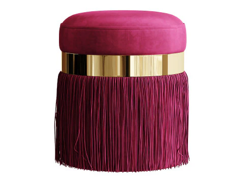 Pouf Lotto Modello 3D