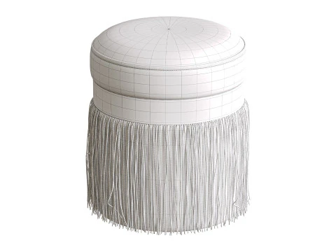 Pouf Lotto Modello 3D