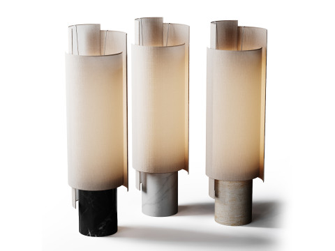 Lampa podłogowa Punt Rio Model 3D