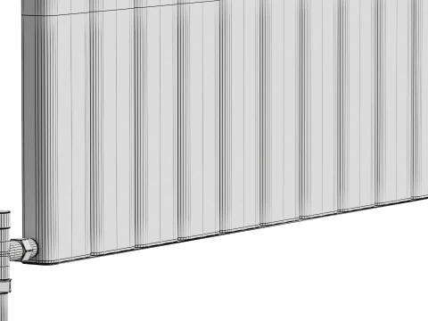 Reina Vicari Designer Radiator 3D Model
