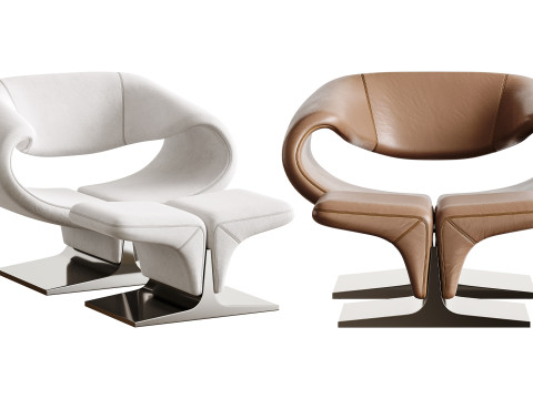 Ribbon Chair 3D Model