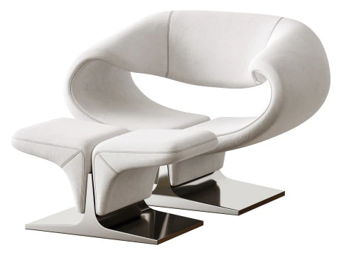 Ribbon Chair 3D Model