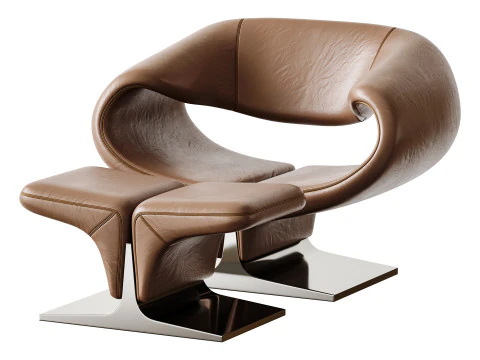 Ribbon Chair 3D Model