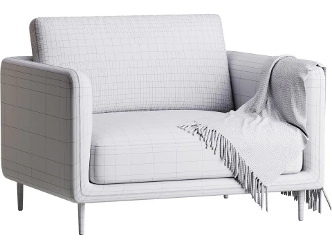 Nova Armchair 3D Model