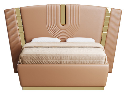 오슬로프 럭셔리 베드 3D 모델