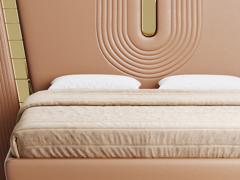 오슬로프 럭셔리 베드 3D 모델