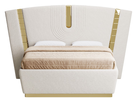 오슬로프 럭셔리 베드 3D 모델