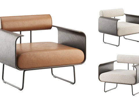 Cadeira Otto Modelo 3D