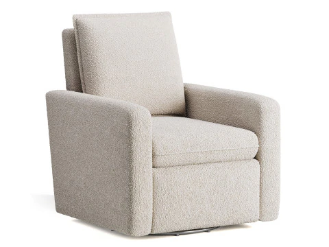 Paxton Upholstered Glider Recliner 3D Model