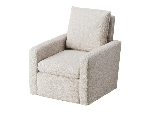 Paxton Upholstered Glider Recliner 3D Model
