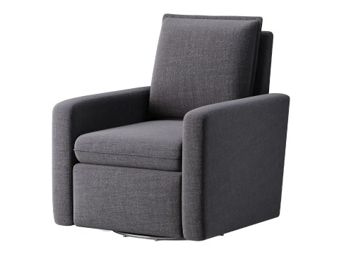 Paxton Upholstered Glider Recliner 3D Model